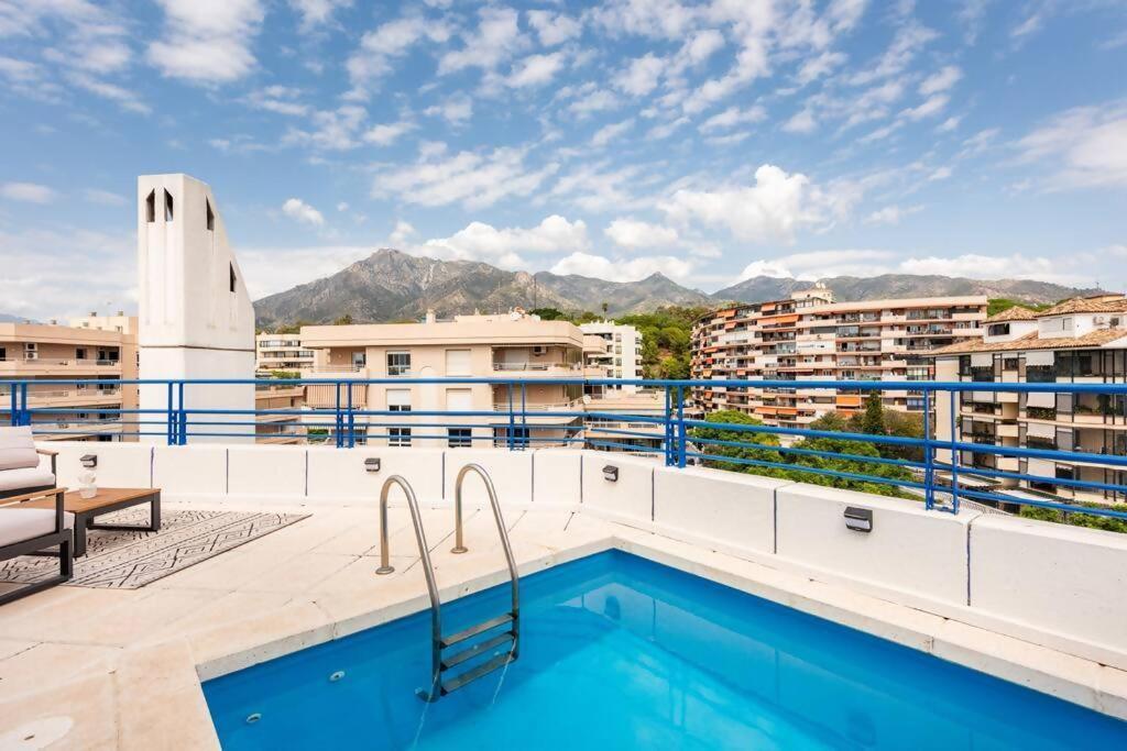 Marbella House Imponente Atico Con Piscina Privada Apartman Kültér fotó